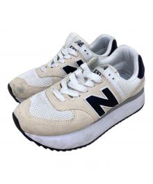 NEW BALANCE（ニューバランス）の古着「ローカットスニーカー」｜アイボリー