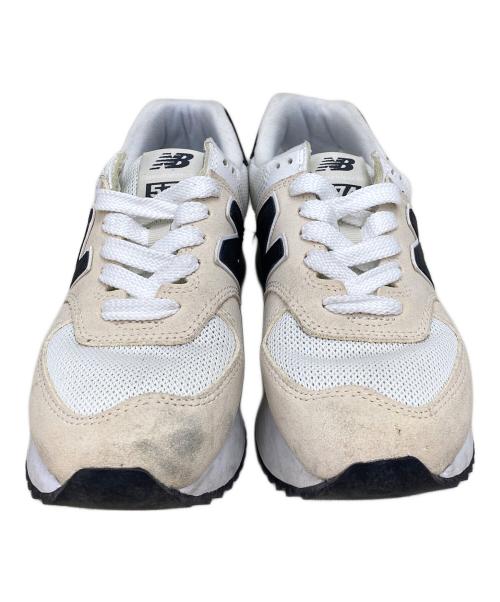 NEW BALANCE（ニューバランス）NEW BALANCE (ニューバランス) ローカットスニーカー アイボリー サイズ:24cmの古着・服飾アイテム