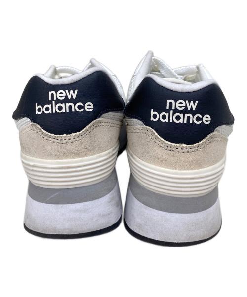 NEW BALANCE（ニューバランス）NEW BALANCE (ニューバランス) ローカットスニーカー アイボリー サイズ:24cmの古着・服飾アイテム