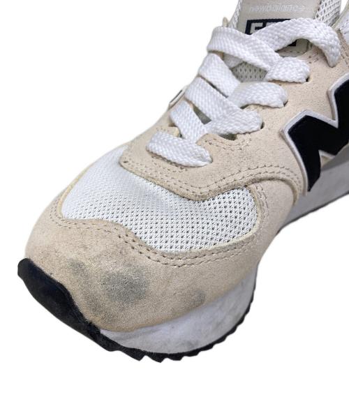 NEW BALANCE（ニューバランス）NEW BALANCE (ニューバランス) ローカットスニーカー アイボリー サイズ:24cmの古着・服飾アイテム