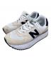 NEW BALANCE（ニューバランス）の古着「ローカットスニーカー」｜アイボリー