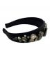 PRADA (プラダ) カチューシャ ブラック：15000円