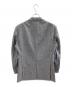 ERMENEGILDO ZEGNA (エルメネジルド・ゼニア) ストライプ3Bジャケット グレー サイズ:AB6：4000円