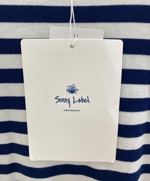 Sonny Label（サニーレーベル）Sonny Label (サニーレーベル) 半袖カットソー ネイビー×ホワイト サイズ:L 未使用品の古着・服飾アイテム