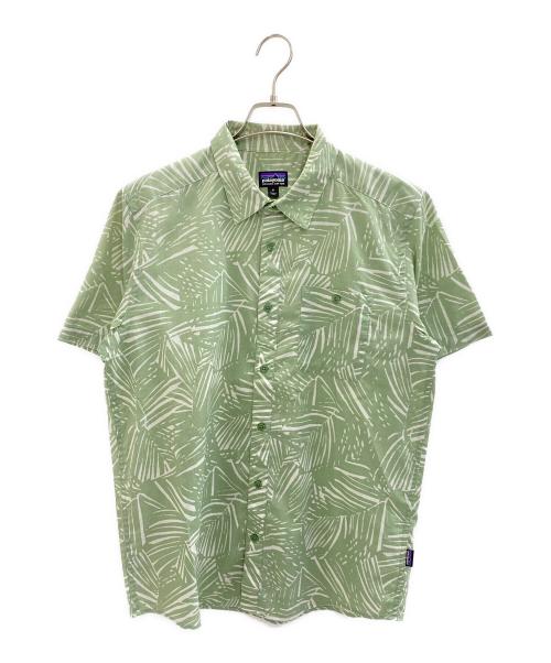 Patagonia（パタゴニア）Patagonia (パタゴニア) Go-To Shirt 黄緑 サイズ:Mの古着・服飾アイテム