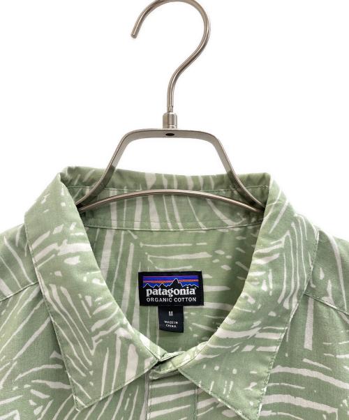 Patagonia（パタゴニア）Patagonia (パタゴニア) Go-To Shirt 黄緑 サイズ:Mの古着・服飾アイテム
