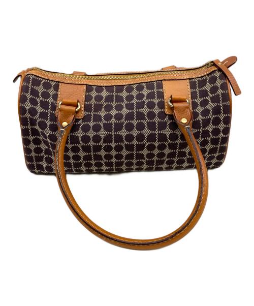 Kate Spade（ケイトスペード）Kate Spade (ケイトスペード) ハンドバッグ ネイビー×ブラウンの古着・服飾アイテム