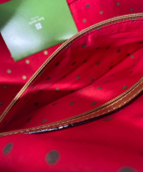 Kate Spade（ケイトスペード）Kate Spade (ケイトスペード) ハンドバッグ ネイビー×ブラウンの古着・服飾アイテム