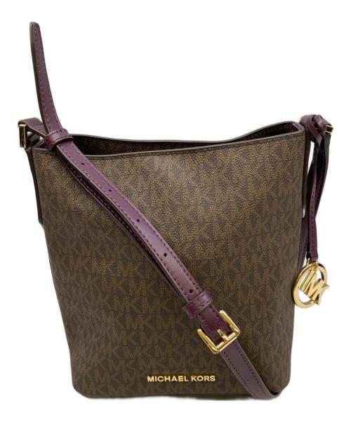 MICHAEL KORS（マイケルコース）MICHAEL KORS (マイケルコース) ショルダーバッグ ブラウンの古着・服飾アイテム