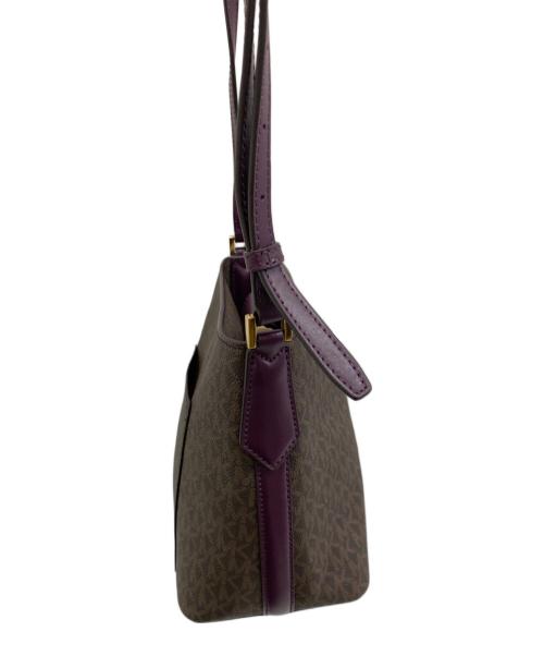 MICHAEL KORS（マイケルコース）MICHAEL KORS (マイケルコース) ショルダーバッグ ブラウンの古着・服飾アイテム