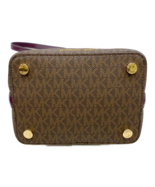 MICHAEL KORS（マイケルコース）MICHAEL KORS (マイケルコース) ショルダーバッグ ブラウンの古着・服飾アイテム