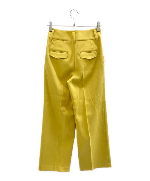 Adam et Rope（アダム エ ロペ）Adam et Rope (アダム エ ロペ) スラックス イエロー サイズ:36の古着・服飾アイテム
