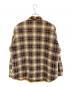 GRIZZLY (グリズリー) 中綿チェックネルシャツ ブラウン サイズ:XL：3000円