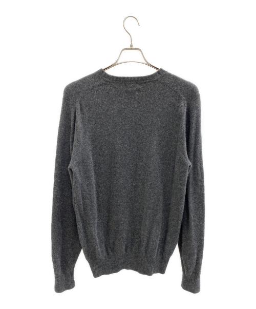 sweaterie（スウェットリー）sweaterie (スウェットリー) 薄手ニット グレー サイズ:Mの古着・服飾アイテム