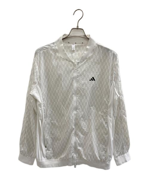 adidas（アディダス）adidas (アディダス) ウインドブレーカー ホワイト サイズ:SIZE Lの古着・服飾アイテム
