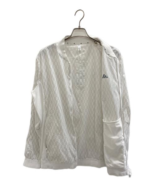 adidas（アディダス）adidas (アディダス) ウインドブレーカー ホワイト サイズ:SIZE Lの古着・服飾アイテム