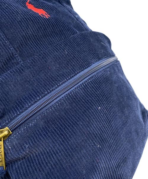 POLO RALPH LAUREN（ポロ・ラルフローレン）POLO RALPH LAUREN (ポロ・ラルフローレン) リュック ネイビーの古着・服飾アイテム