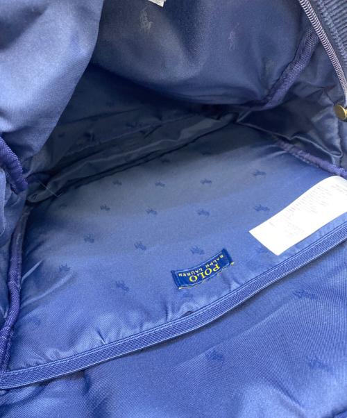 POLO RALPH LAUREN（ポロ・ラルフローレン）POLO RALPH LAUREN (ポロ・ラルフローレン) リュック ネイビーの古着・服飾アイテム