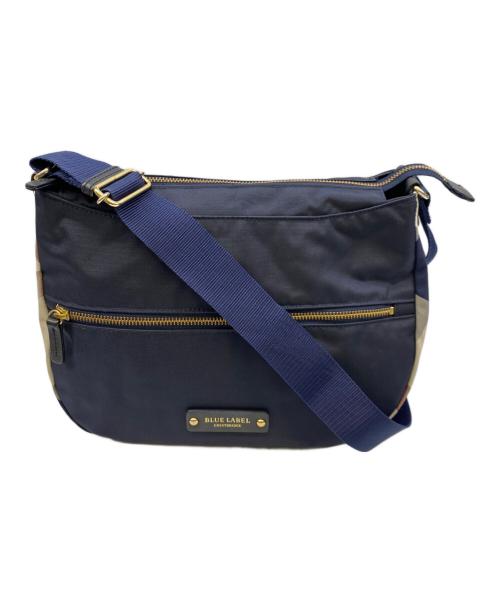 BLUE LABEL CRESTBRIDGE（ブルーレーベルクレストブリッジ）BLUE LABEL CRESTBRIDGE (ブルーレーベルクレストブリッジ) ショルダーバッグ ネイビーの古着・服飾アイテム