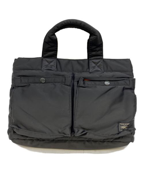 PORTER（ポーター）PORTER (ポーター) トートバッグ ブラックの古着・服飾アイテム