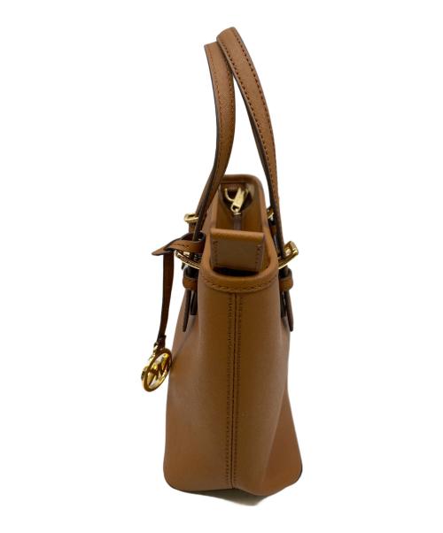 MICHAEL KORS（マイケルコース）MICHAEL KORS (マイケルコース) JET SET TRAVEL XS CARRYALL TZ TOTE ブラウンの古着・服飾アイテム
