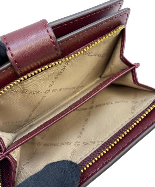 MICHAEL KORS（マイケルコース）MICHAEL KORS (マイケルコース) ジェット セット トラベルミディアム ウォレット ピンク×パープルの古着・服飾アイテム