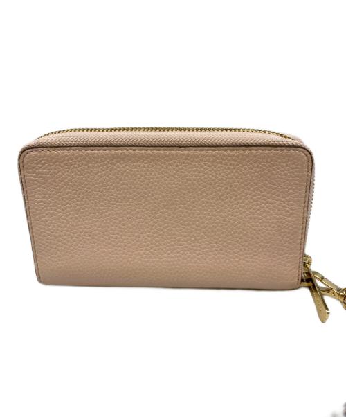 MICHAEL KORS（マイケルコース）MICHAEL KORS (マイケルコース) 長財布 ピンクの古着・服飾アイテム