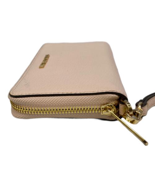 MICHAEL KORS（マイケルコース）MICHAEL KORS (マイケルコース) 長財布 ピンクの古着・服飾アイテム
