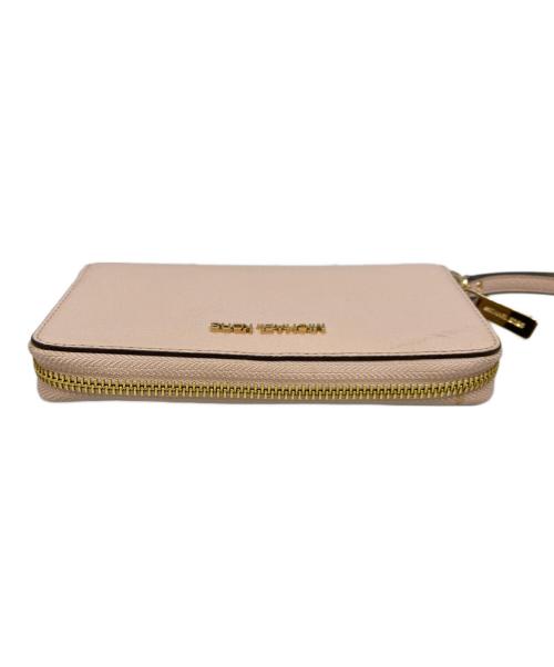 MICHAEL KORS（マイケルコース）MICHAEL KORS (マイケルコース) 長財布 ピンクの古着・服飾アイテム