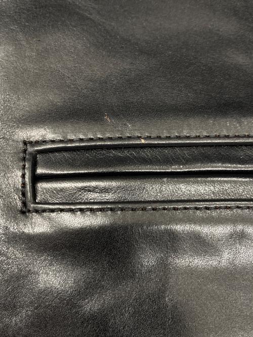 Y's Works（ワイズ ワークス）Y's Works (ワイズ ワークス) ホースハイド 1930s カーコート ブラック サイズ:40の古着・服飾アイテム