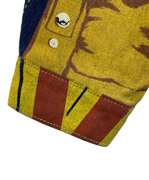 LEVI'S PReMIUM（リーバイス プレミアム）LEVI'S PReMIUM (リーバイス プレミアム) 23SS 150周年 トラッカージャケット ネイビー×イエロー サイズ:XL 未使用品の古着・服飾アイテム