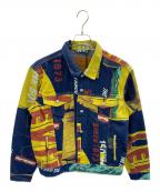 LEVI'S PReMIUMリーバイス プレミアム）の古着「23SS 501/150周年 トラッカージャケット」｜ネイビー×イエロー