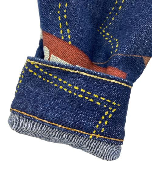 LEVI'S PReMIUM（リーバイス プレミアム）LEVI'S PReMIUM (リーバイス プレミアム) 23SS 501/150周年 トラッカージャケット ネイビー×イエロー サイズ:M 未使用品の古着・服飾アイテム