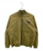 OAKLEYオークリー）の古着「BORDERLESS BOMBER JKT」｜オリーブ