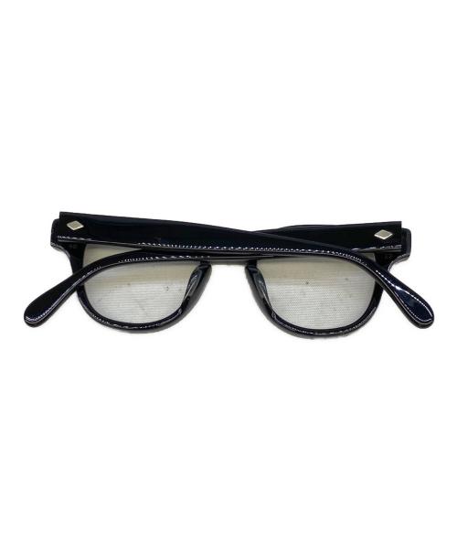 julius tart optical（ジュリアス タート オプティカル）JULIUS TART OPTICAL (ジュリアス タート オプティカル) 眼鏡 ネイビーの古着・服飾アイテム