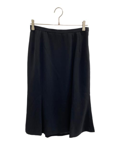 SOIR DOLCE（ソワール ドルチェ）SOIR DOLCE (ソワール ドルチェ) ジョーゼット・フォーマルスカート ブラック サイズ:SIZE13の古着・服飾アイテム