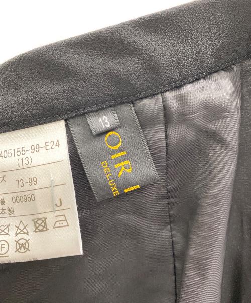 SOIR DOLCE（ソワール ドルチェ）SOIR DOLCE (ソワール ドルチェ) ジョーゼット・フォーマルスカート ブラック サイズ:SIZE13の古着・服飾アイテム