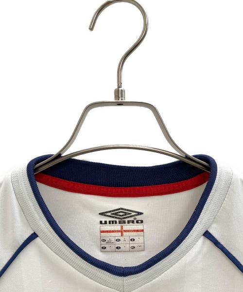 UMBRO（アンブロ）UMBRO (アンブロ) サッカーユニフォーム ホワイト サイズ:Sの古着・服飾アイテム