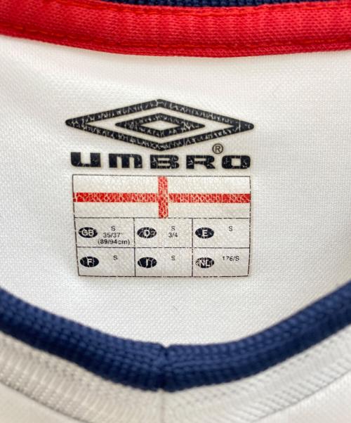 UMBRO（アンブロ）UMBRO (アンブロ) サッカーユニフォーム ホワイト サイズ:Sの古着・服飾アイテム