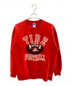 RUSSELL ATHLETICラッセルアスレチック）の古着「Crimson Tide カレッジスウェット」｜レッド