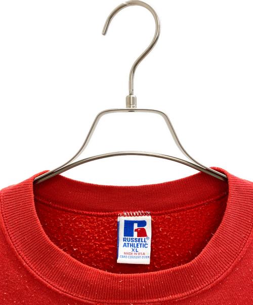 RUSSELL ATHLETIC（ラッセルアスレチック）RUSSELL ATHLETIC (ラッセルアスレチック) Crimson Tide カレッジスウェット レッド サイズ:XLの古着・服飾アイテム