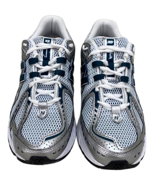 NEW BALANCE（ニューバランス）NEW BALANCE (ニューバランス) スニーカー グレー×グリーン サイズ:SIZE 26.5cmの古着・服飾アイテム