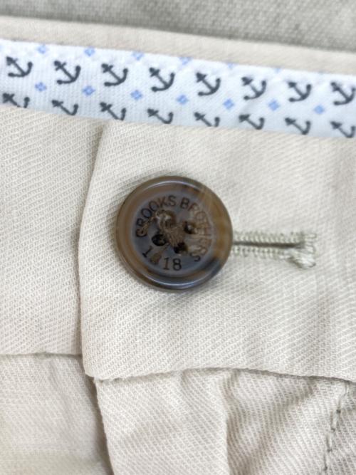 BROOKS BROTHERS（ブルックスブラザーズ）BROOKS BROTHERS (ブルックスブラザーズ) パンツ ベージュ サイズ:W34 86cmの古着・服飾アイテム