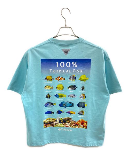 Columbia（コロンビア）Columbia (コロンビア) BEAMS (ビームス) 別注PFG Tシャツ スカイブルー サイズ:XSの古着・服飾アイテム