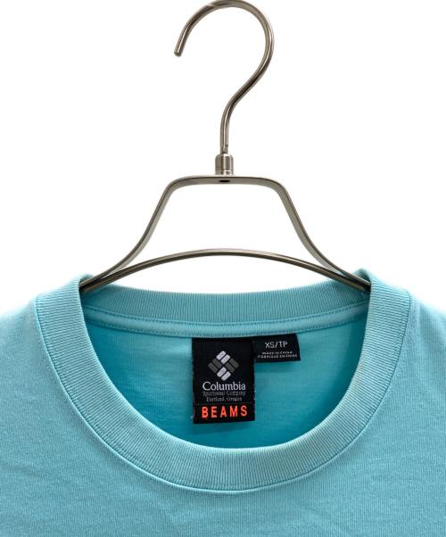 Columbia（コロンビア）Columbia (コロンビア) BEAMS (ビームス) 別注PFG Tシャツ スカイブルー サイズ:XSの古着・服飾アイテム