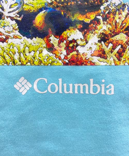 Columbia（コロンビア）Columbia (コロンビア) BEAMS (ビームス) 別注PFG Tシャツ スカイブルー サイズ:XSの古着・服飾アイテム