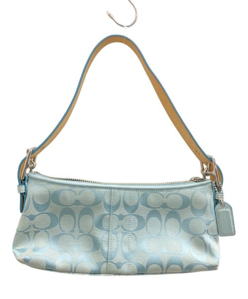 COACH（コーチ）COACH (コーチ) ワンショルダーバッグ スカイブルーの古着・服飾アイテム
