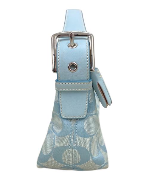 COACH（コーチ）COACH (コーチ) ワンショルダーバッグ スカイブルーの古着・服飾アイテム