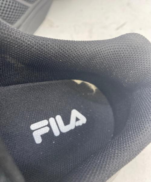 FILA（フィラ）FILA (フィラ) ローカットスニーカー ブラック サイズ:27.0の古着・服飾アイテム