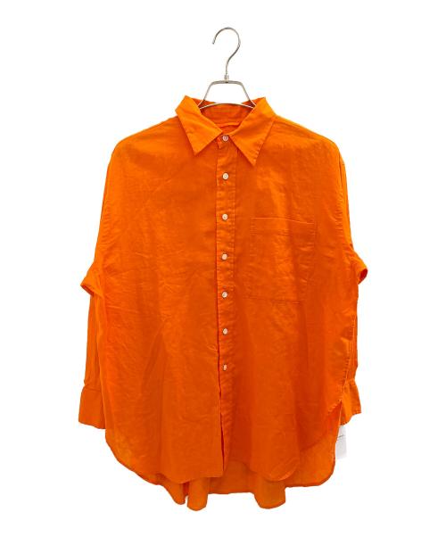 Spick and Span（スピック＆スパン）Spick and Span (スピック＆スパン) 24SS コットンリネンルーズシャツ オレンジ サイズ:Free 未使用品の古着・服飾アイテム